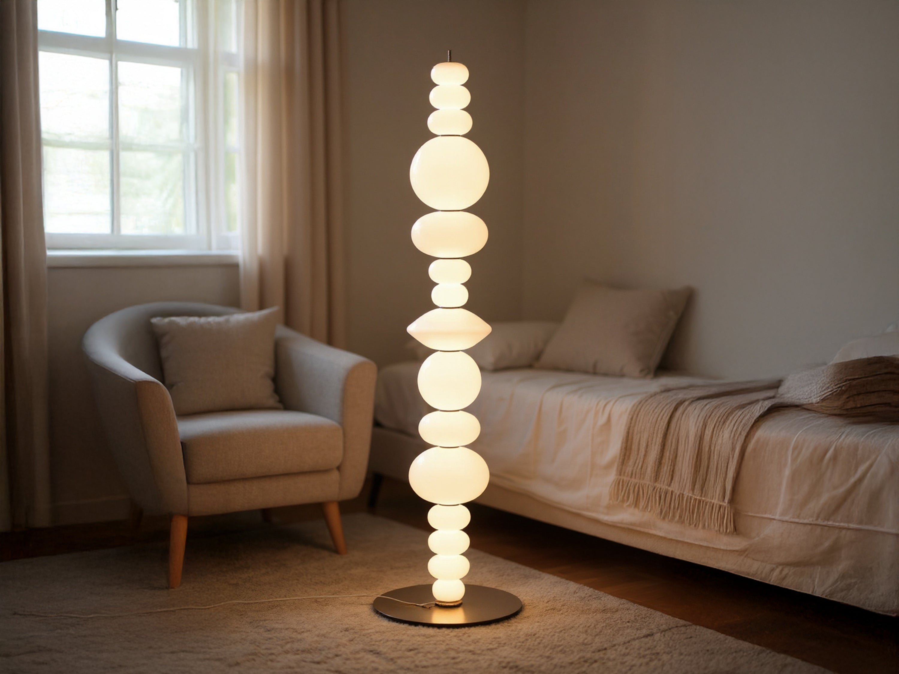 Customized Modern Glass Floor Lamp